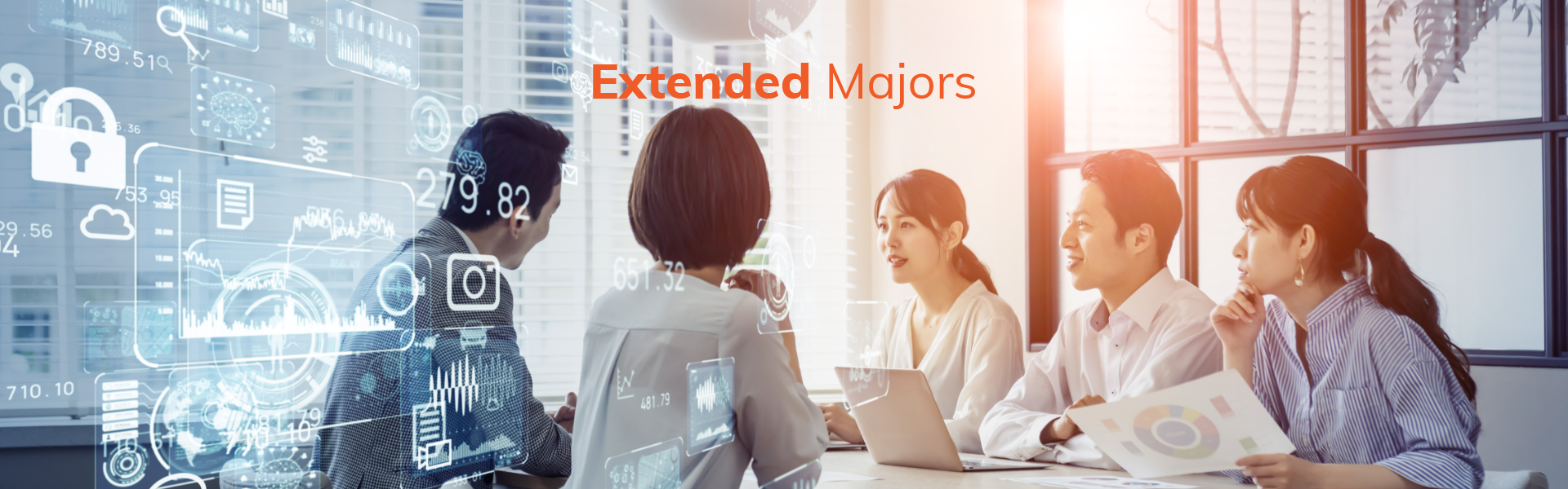 Extended majors