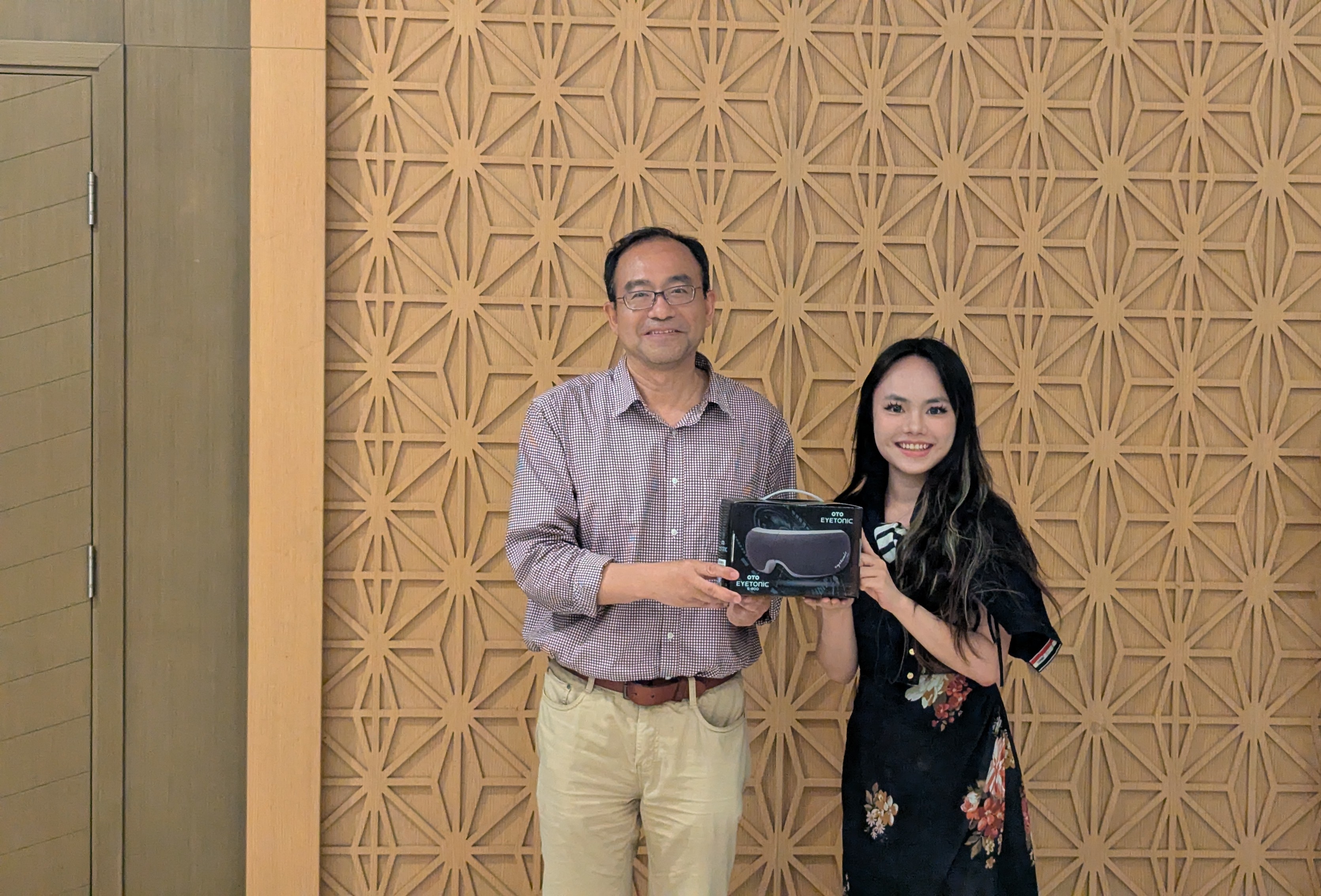 Lucky draw winner