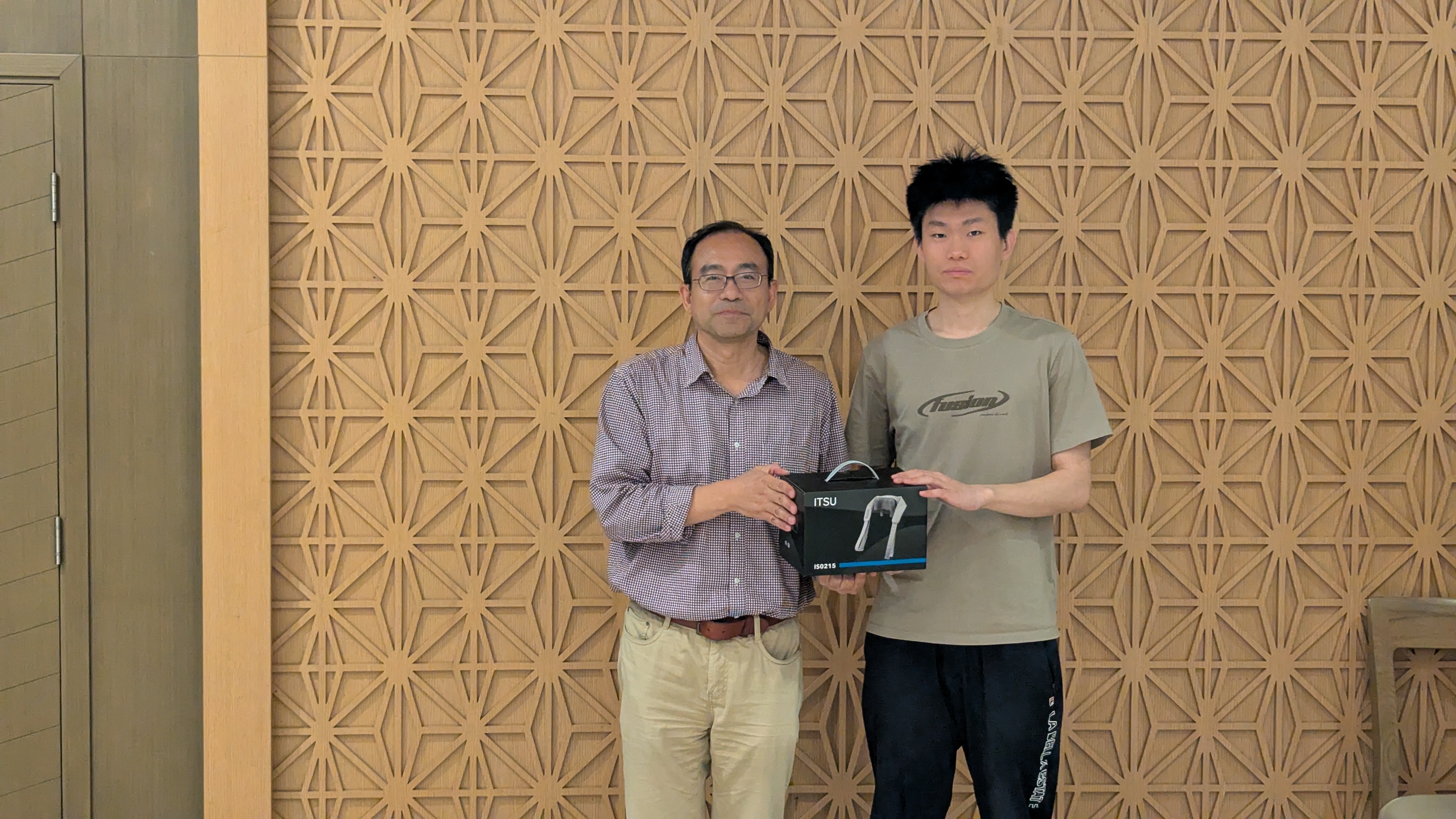 Lucky draw winner