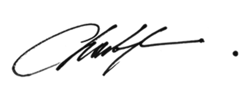 Signature of Prof King L CHOW